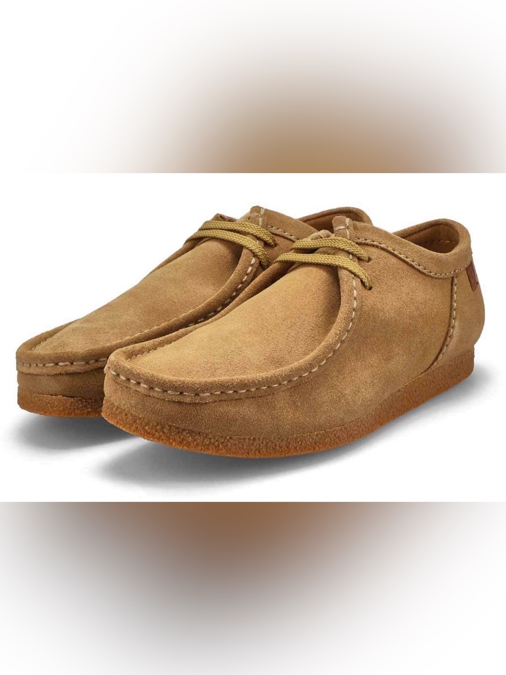 Clarks Men's Shacre Ii Run Moccasin Brown Size 9.5  Suede Casual